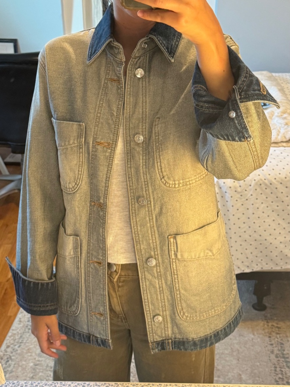 Calvin Klein Denim Jacket – XS – NWT